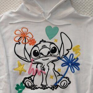 Disney NWOT Stitch Hooded Sweatshirt For Adults